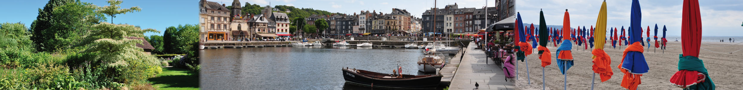 Haras de Saint Jean - Cambremer :  Le port d'Honfleur