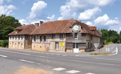 Haras de Saint Jean à Cambremer : L'horloge